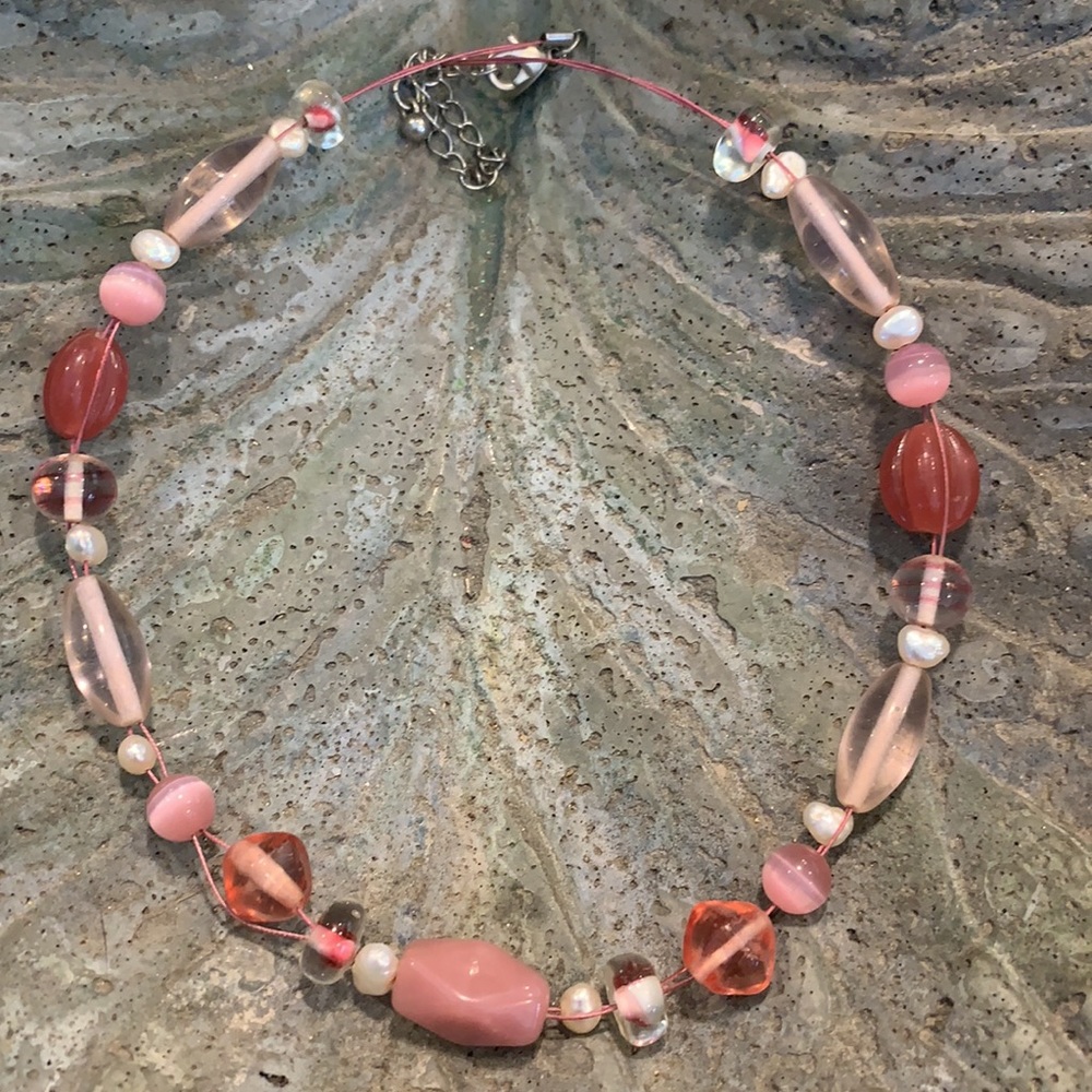 Pretty in Pink Lia Sophia Necklace